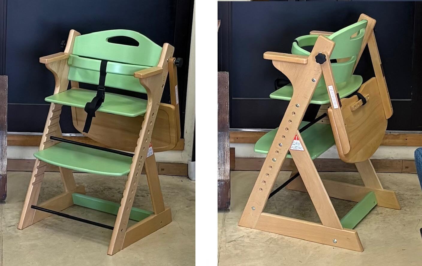 ベビーチェア グリーン 画像4