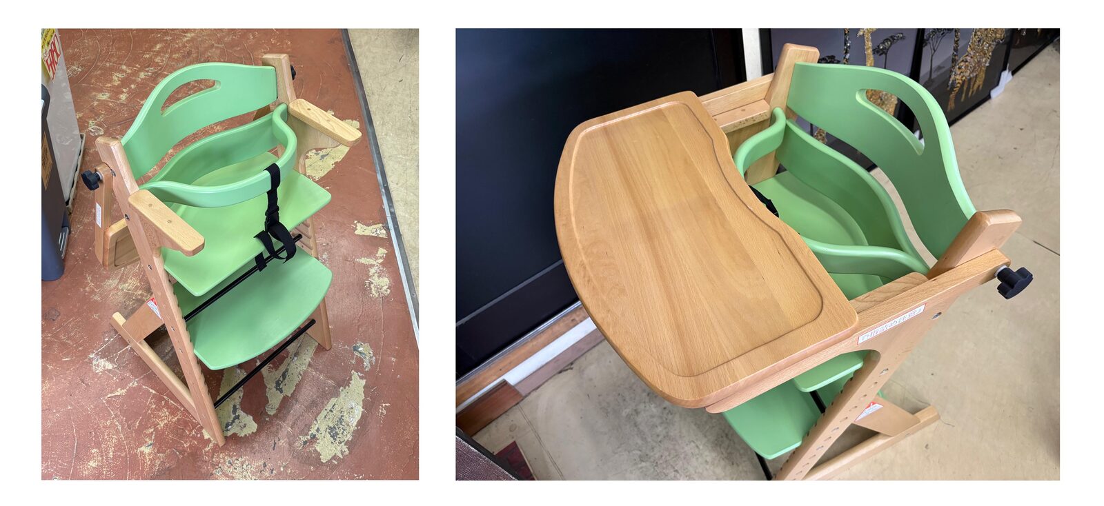 ベビーチェア グリーン 画像6