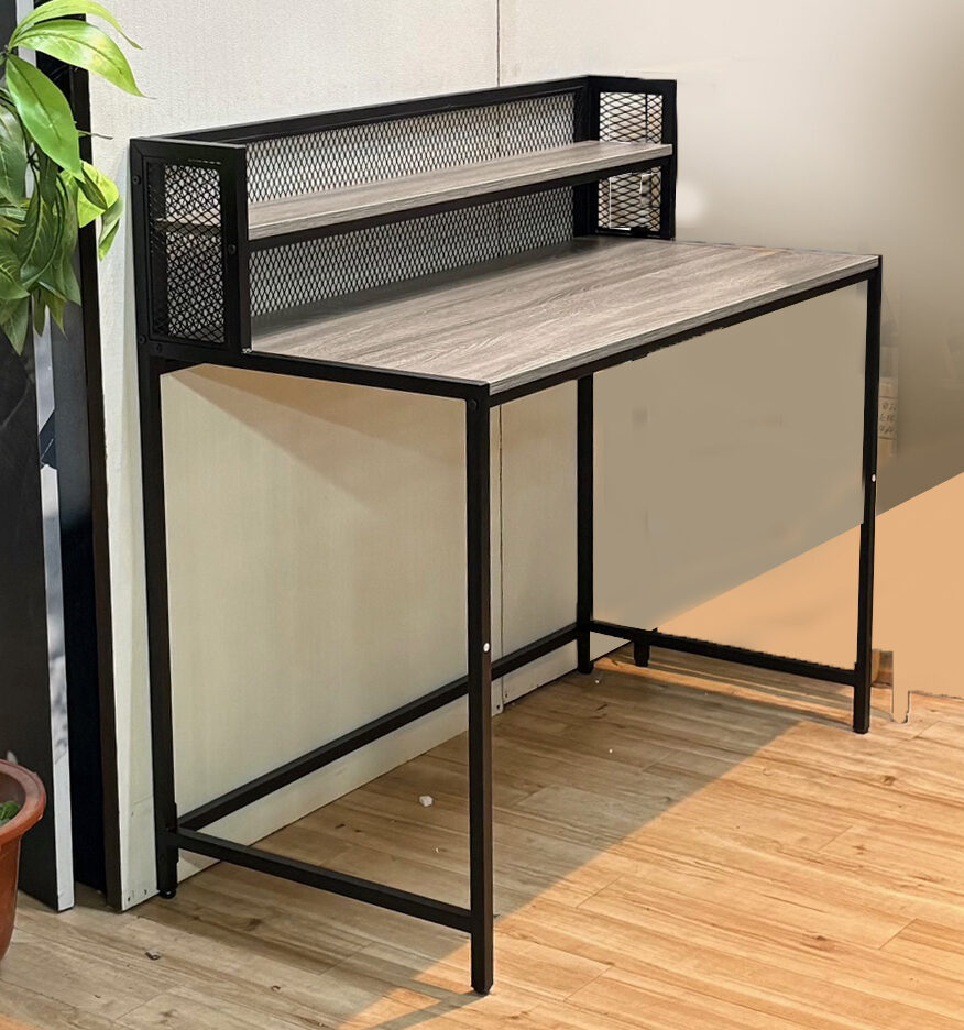 パソコンデスク グレー 画像3